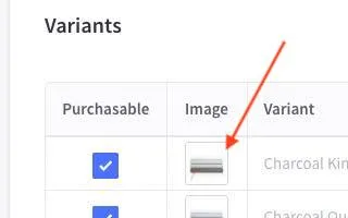 product variant image input