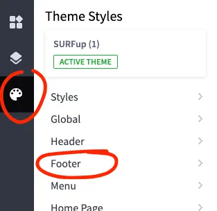 How to edit the footer in BigCommerce