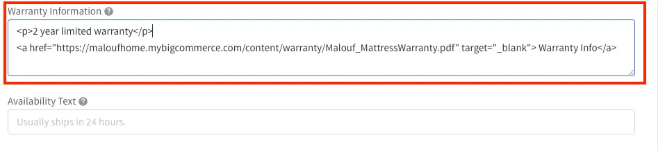 warranty download link