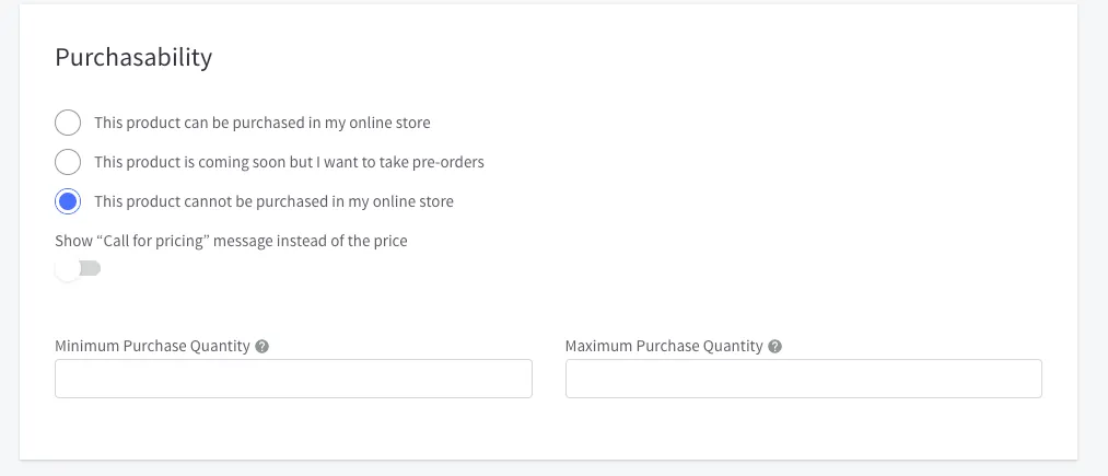 product purchase admin display